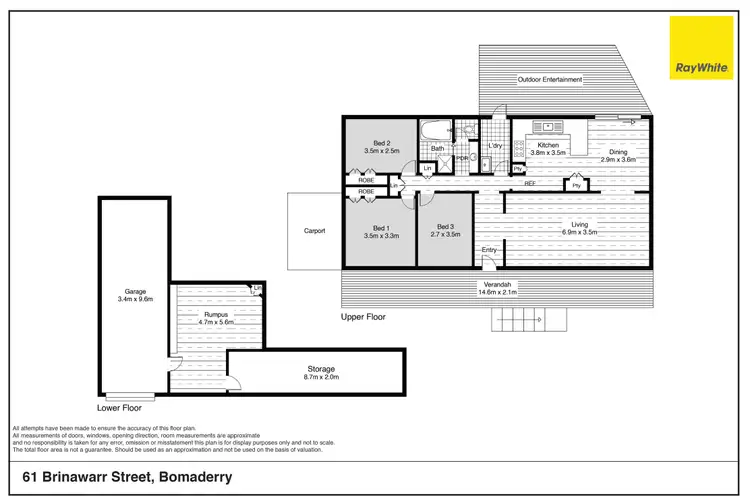 Floorplan of Homely house listing, 61 Brinawarr Street, Bomaderry NSW 2541