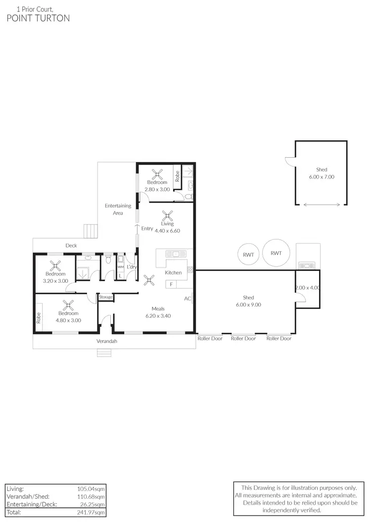 Floorplan of Homely house listing, 1 Prior Court, Point Turton SA 5575