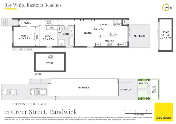 Floorplan of Homely house listing, 27 Creer Street, Randwick NSW 2031