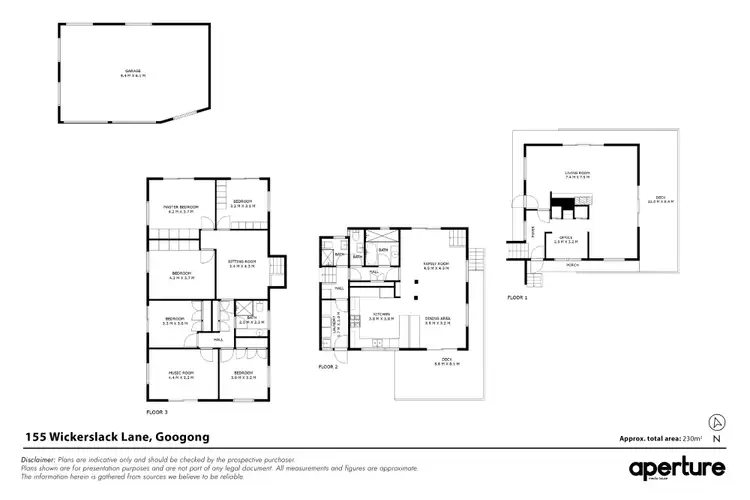 Floorplan of Homely house listing, 155 Wickerslack Lane, Googong NSW 2620
