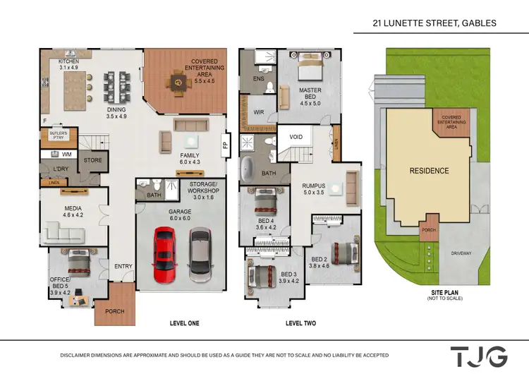 Floorplan of Homely house listing, 21 Lunette Street (The Gables), Box Hill NSW 2765