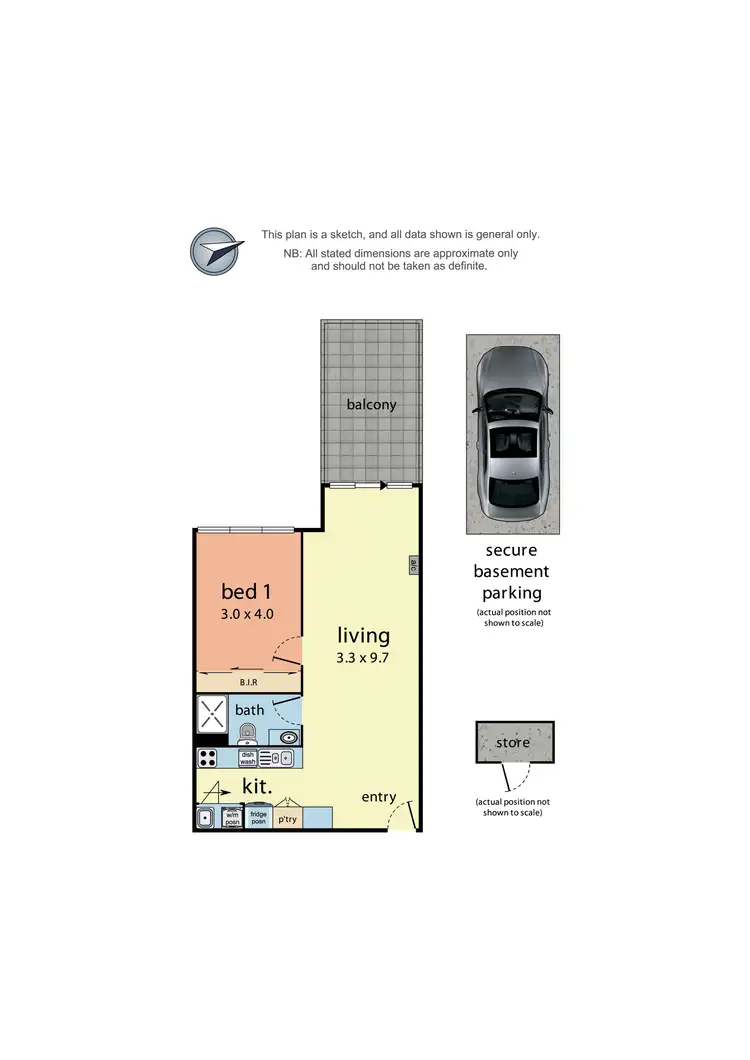 Floorplan of Homely apartment listing, 117/211 Mt Dandenong Road, Croydon VIC 3136