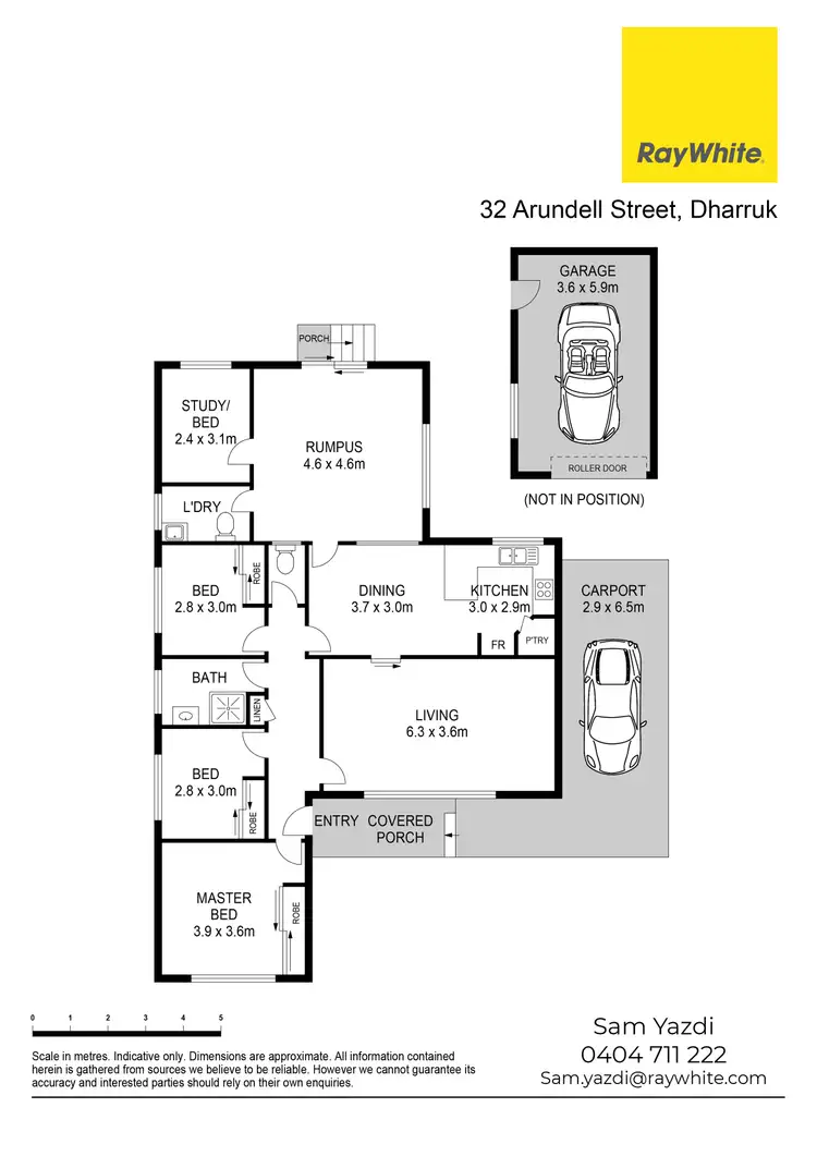 Floorplan of Homely house listing, 32 Arundell Street, Dharruk NSW 2770