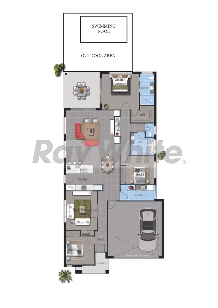 Floorplan of Homely house listing, 10 Honeyeater Place, Bli Bli QLD 4560