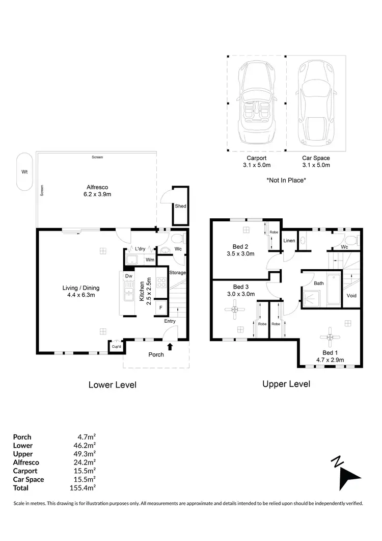Floorplan of Homely house listing, 3/64 Rolleston Avenue, Salisbury North SA 5108