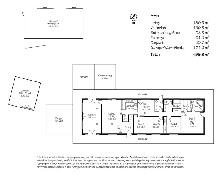 Floorplan of Homely house listing, 1314 Torrens Valley Road, Birdwood SA 5234