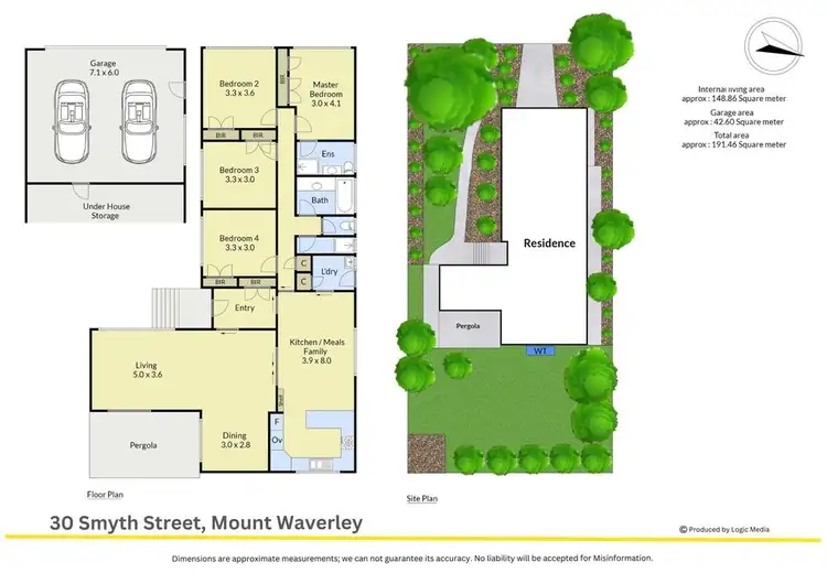 Floorplan of Homely house listing, 30 Smyth Street, Mount Waverley VIC 3149