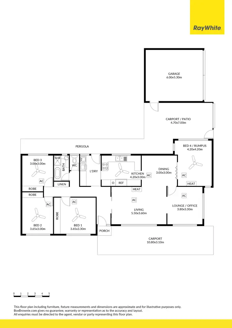 Floorplan of Homely house listing, 48 Northern Avenue, West Beach SA 5024
