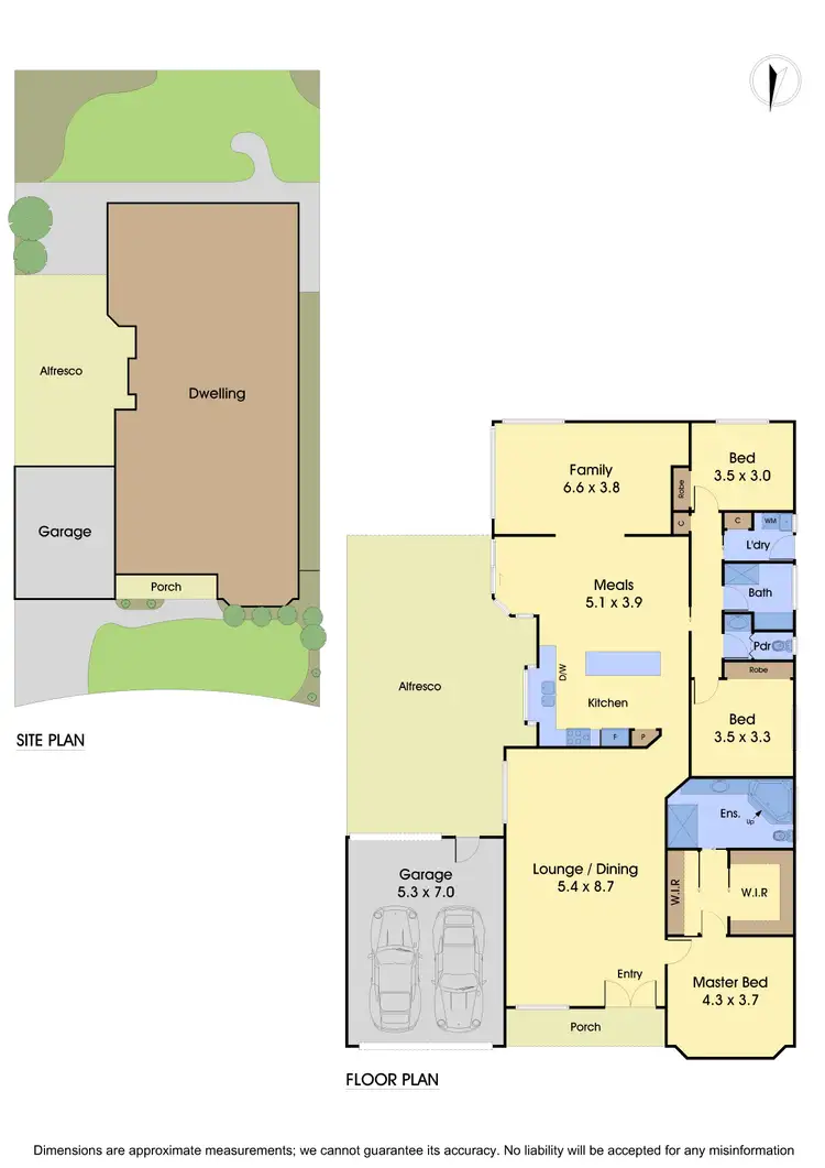 Floorplan of Homely house listing, 22 Border Drive, Mill Park VIC 3082