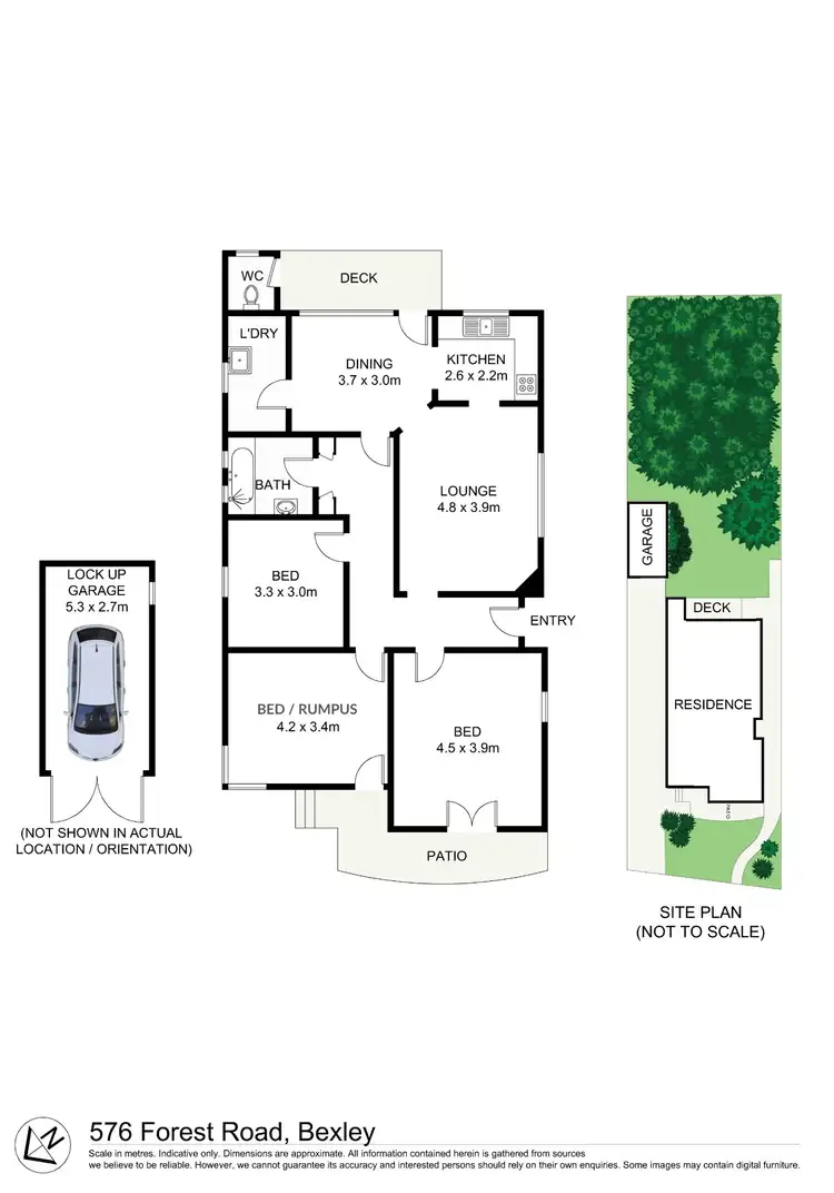 Floorplan of Homely house listing, 576 Forest Road, Bexley NSW 2207