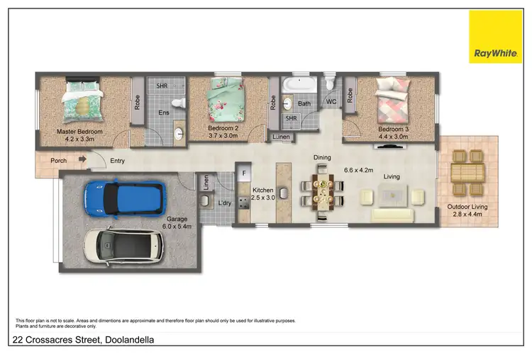 Floorplan of Homely house listing, 22/43 Crossacres Street, Doolandella QLD 4077