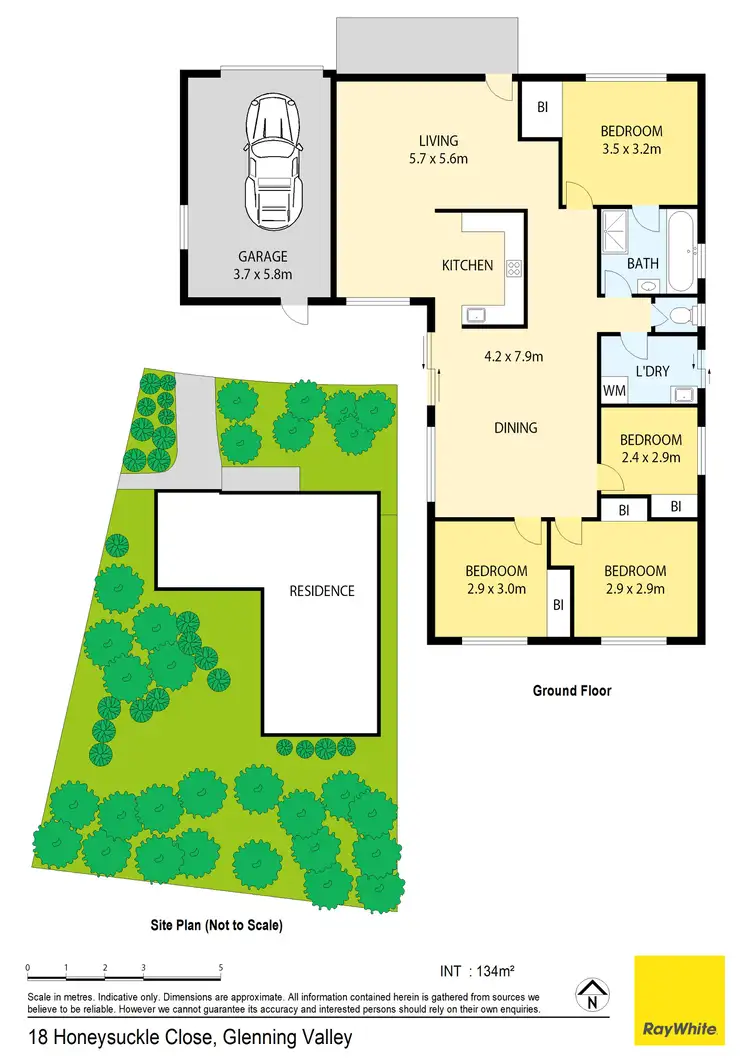 Floorplan of Homely house listing, 18 Honeysuckle Close, Glenning Valley NSW 2261