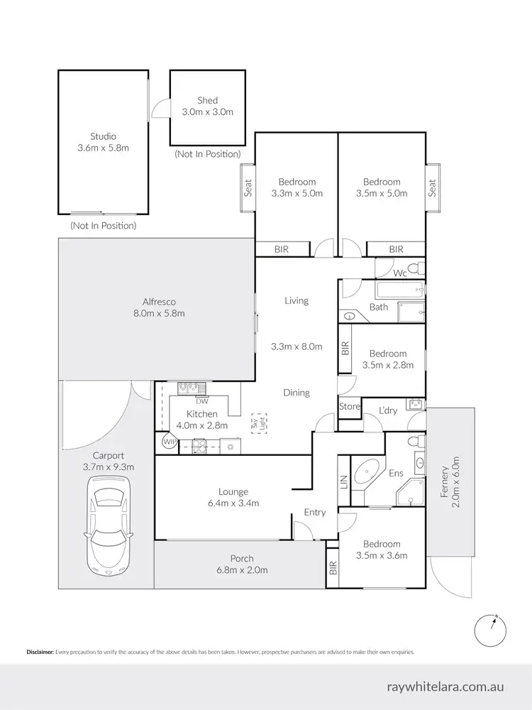 Floorplan of Homely house listing, 3 Anita Court, Lara VIC 3212