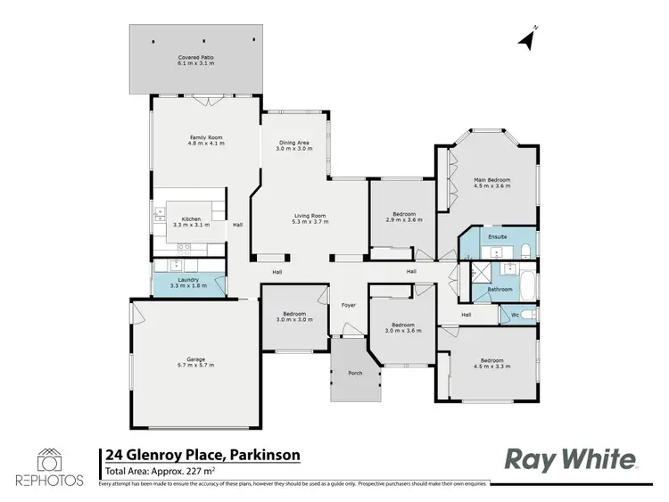 Floorplan of Homely house listing, 24 Glenroy Place, Parkinson QLD 4115