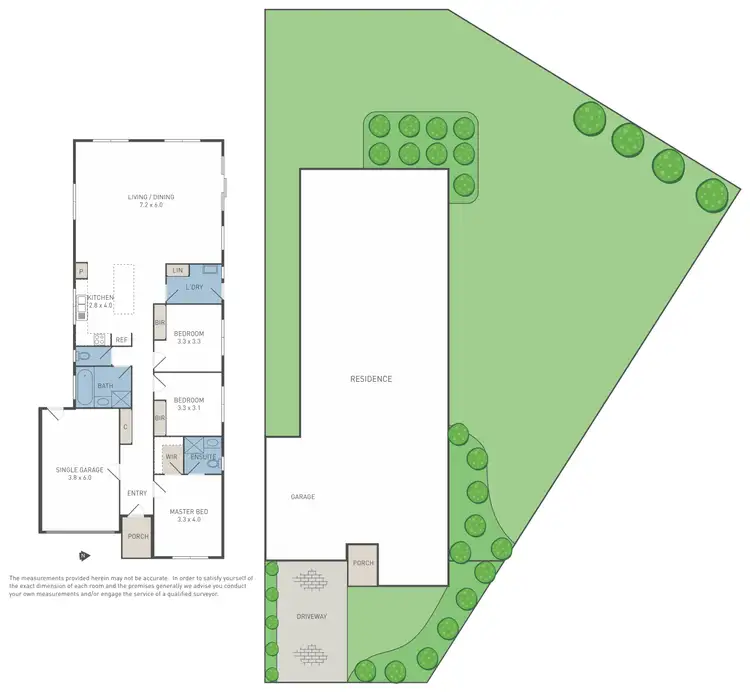 Floorplan of Homely house listing, 93 Latham Street, Werribee VIC 3030