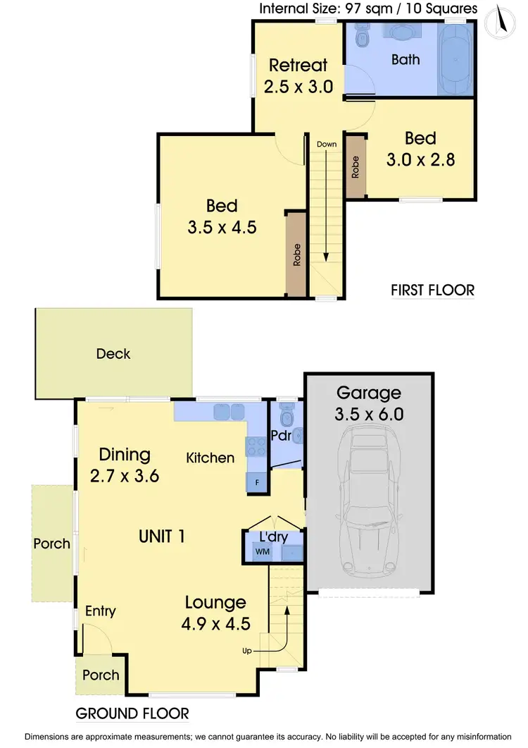 Floorplan of Homely house listing, 1-3/217 Corrigan Road, Noble Park VIC 3174