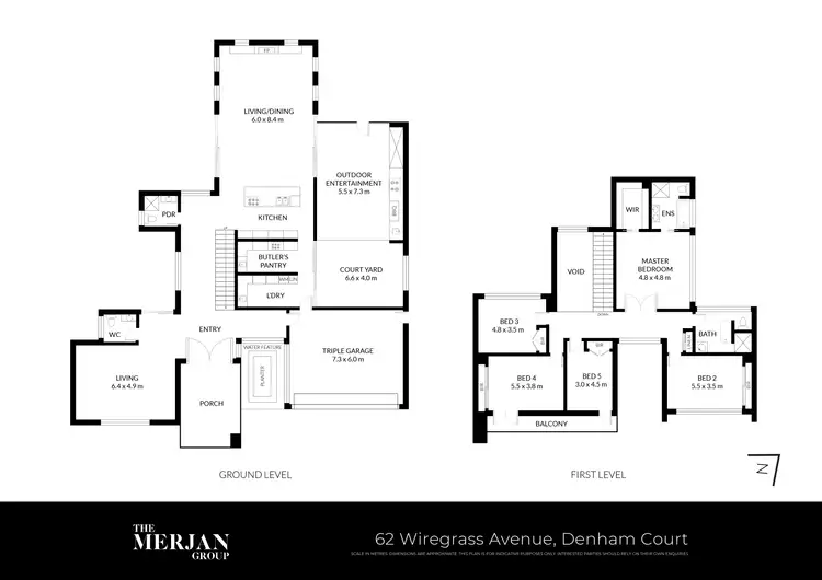 Floorplan of Homely house listing, 62 Wiregrass Avenue, Denham Court NSW 2565