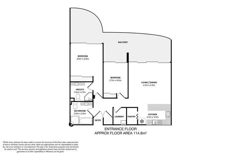 Floorplan of Homely apartment listing, 39/40 Horizons Drive, Salamander Bay NSW 2317
