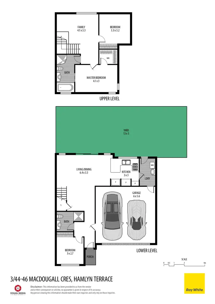 Floorplan of Homely townhouse listing, 3/44-46 Macdougall Crescent, Hamlyn Terrace NSW 2259