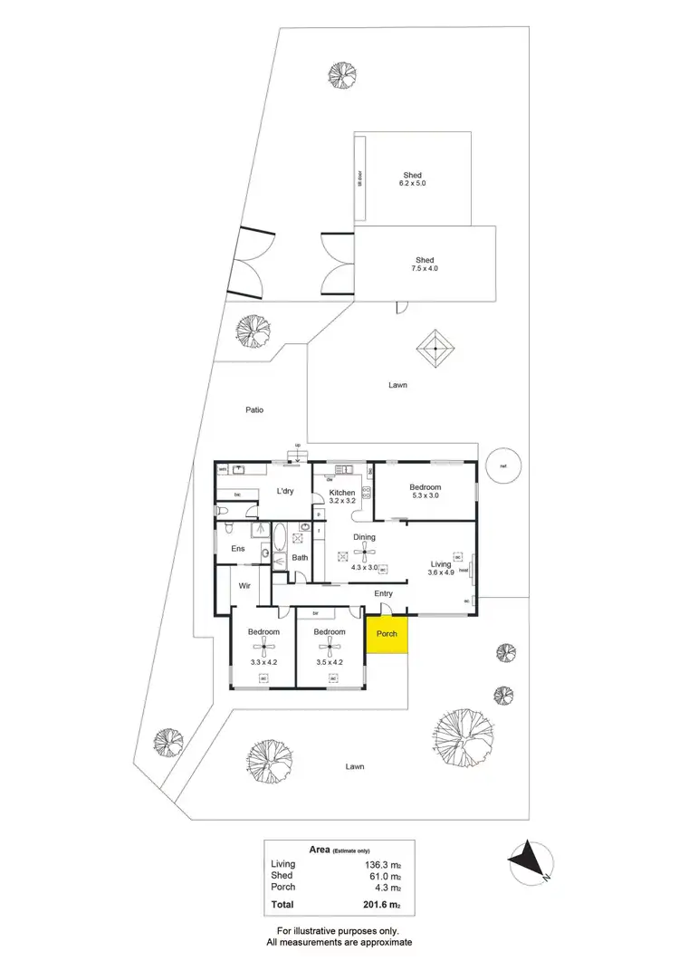 Floorplan of Homely house listing, 4 Swift Avenue, Melrose Park SA 5039