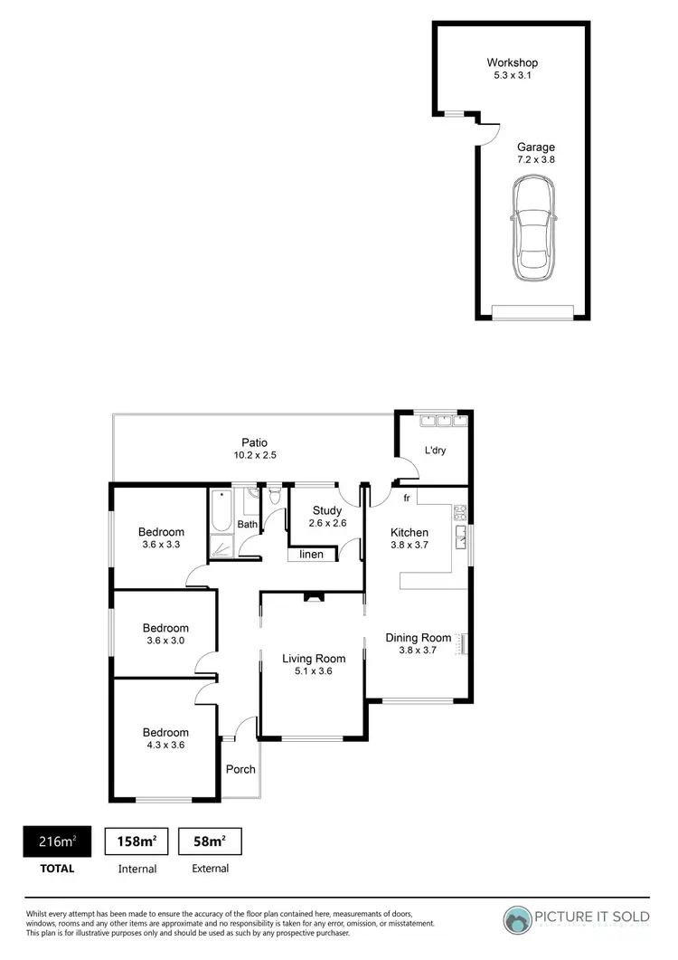 Floorplan of Homely house listing, 20 Deakin Street, Blair Athol SA 5084