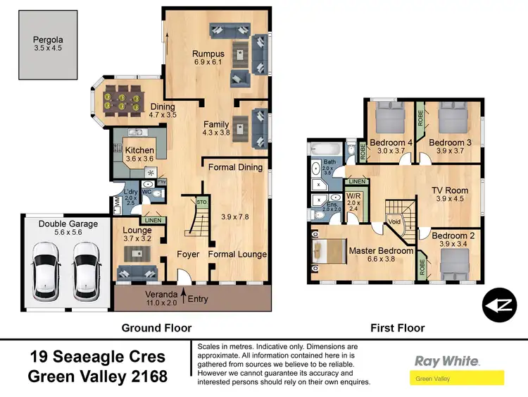 Floorplan of Homely house listing, 19 Seaeagle Crescent, Green Valley NSW 2168