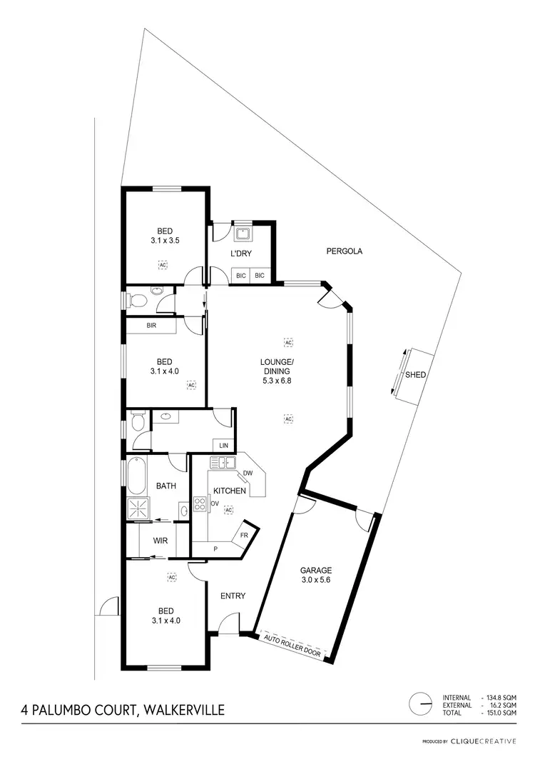 Floorplan of Homely house listing, 4 Palumbo Court, Walkerville SA 5081
