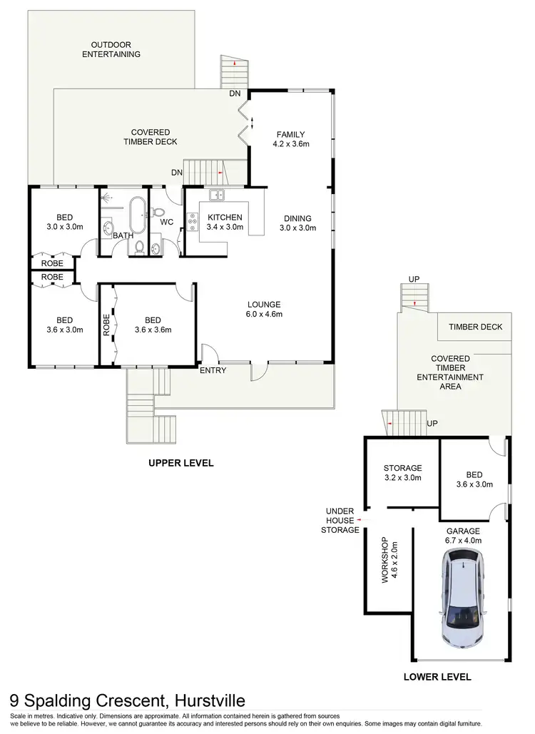 Floorplan of Homely house listing, 9 Spalding Crescent, Hurstville Grove NSW 2220