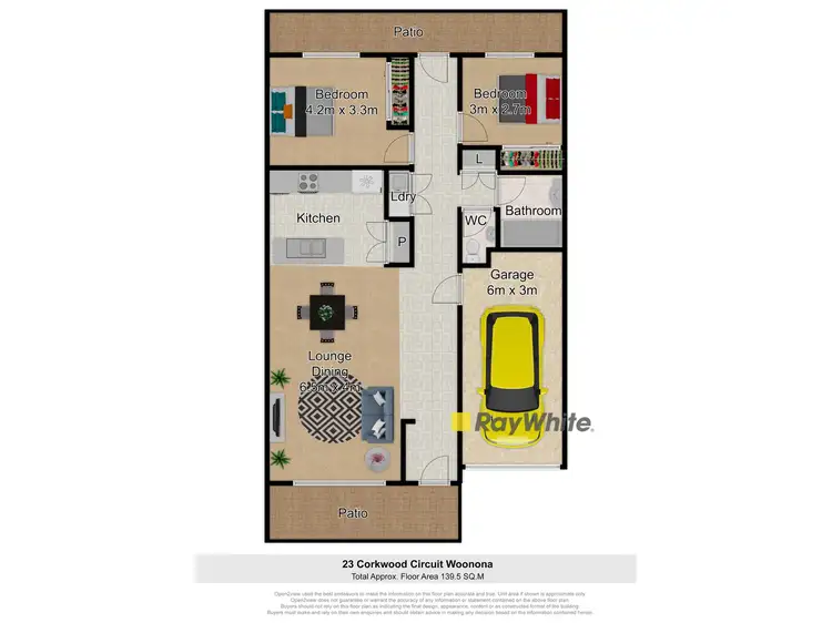 Floorplan of Homely house listing, 23 Corkwood Circuit, Woonona NSW 2517