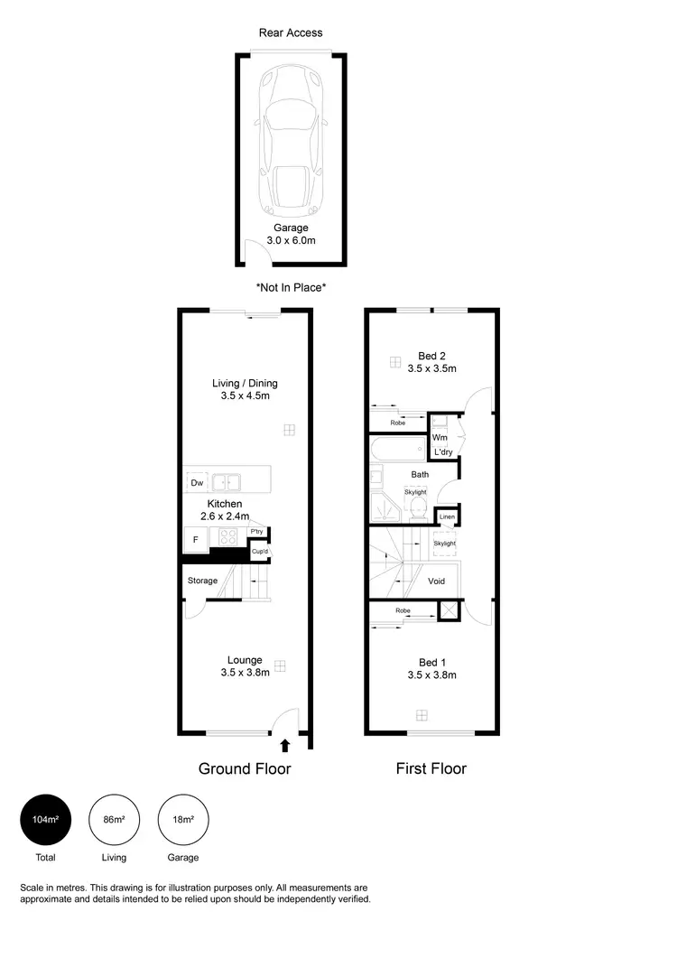 Floorplan of Homely house listing, 13 Masterdale Court, St Clair SA 5011