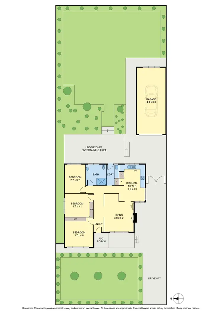 Floorplan of Homely house listing, 4 Frederick Street, Fawkner VIC 3060
