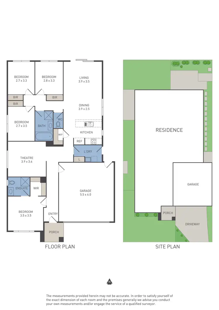 Floorplan of Homely house listing, 6 Cranwell Way, Wyndham Vale VIC 3024