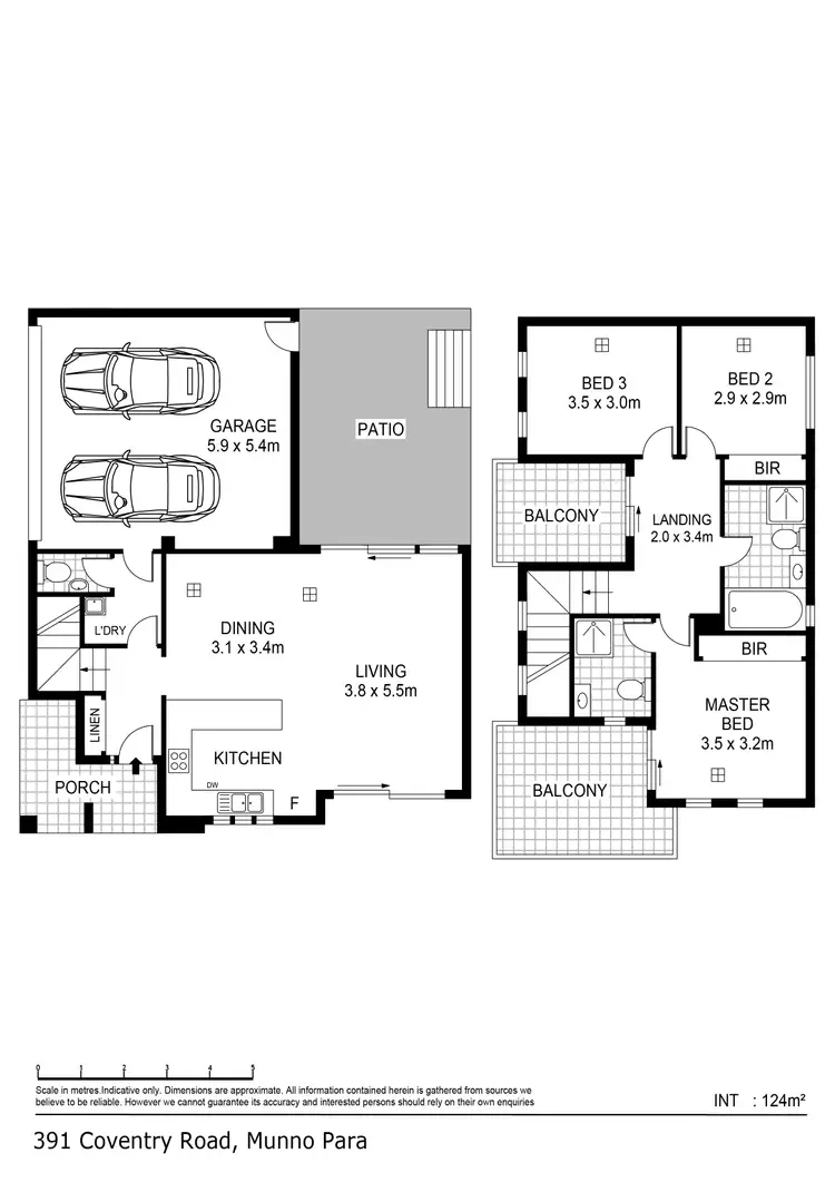Floorplan of Homely house listing, 391 Coventry Road, Munno Para SA 5115