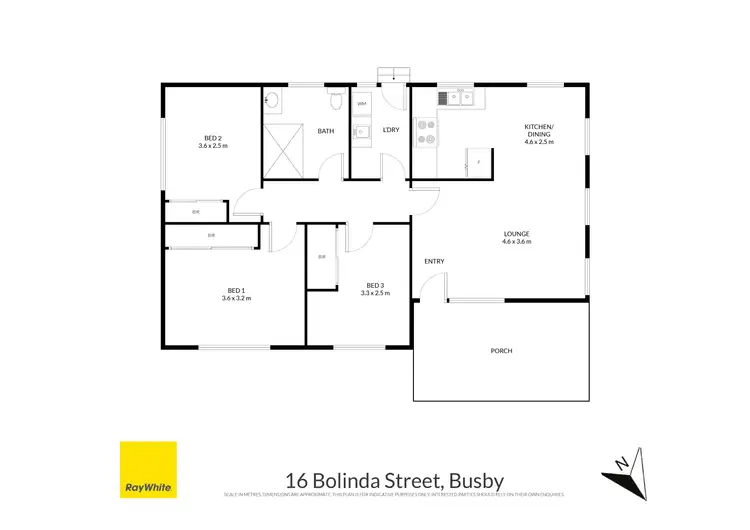Floorplan of Homely house listing, 16 Bolinda Street, Busby NSW 2168