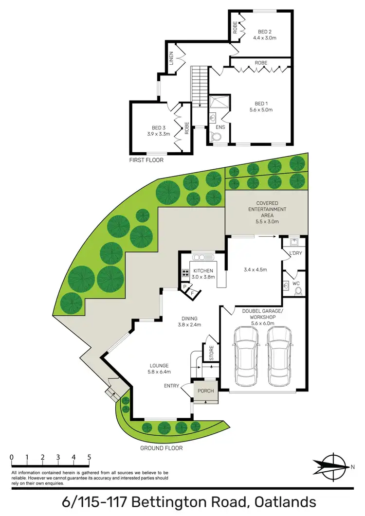Floorplan of Homely townhouse listing, 6/117-119 Bettington Road, Oatlands NSW 2117