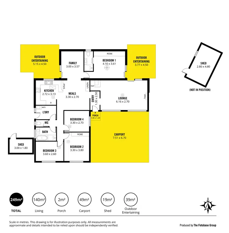Floorplan of Homely house listing, 13 Wild Avenue, Reynella East SA 5161