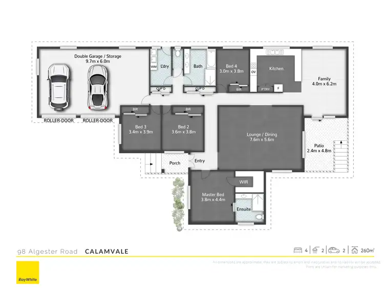 Floorplan of Homely house listing, 98 Algester Road, Calamvale QLD 4116