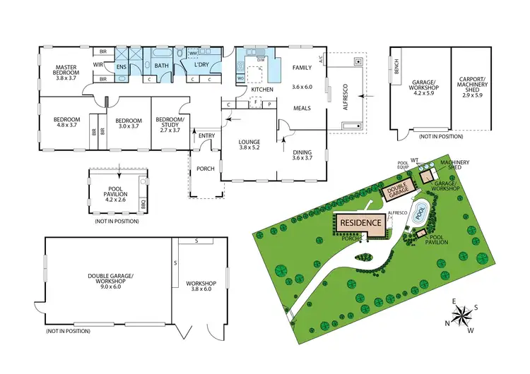 Floorplan of Homely house listing, 64-68 Perversi Avenue, Diamond Creek VIC 3089