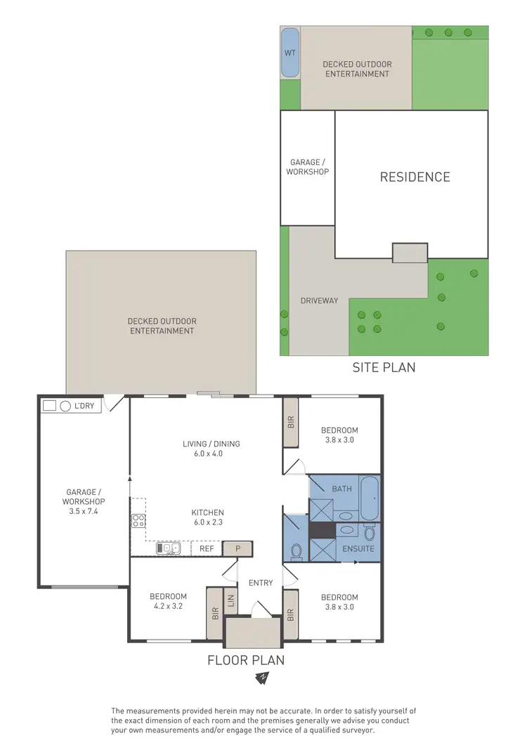 Floorplan of Homely house listing, 22B Claire Way, Tarneit VIC 3029