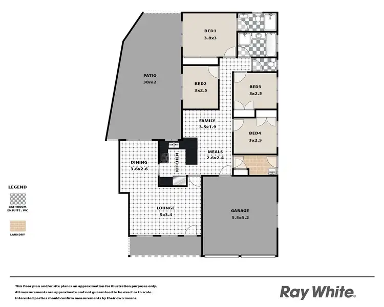 Floorplan of Homely house listing, Address available on request