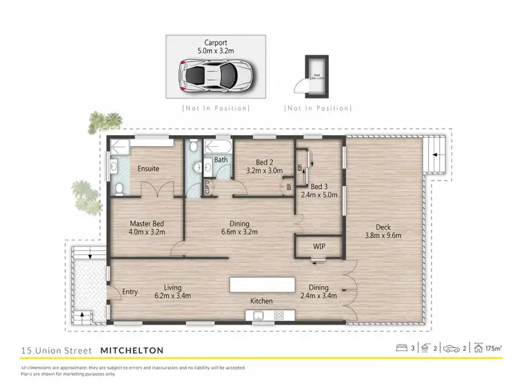 Floorplan of Homely house listing, 15 Union Street, Mitchelton QLD 4053