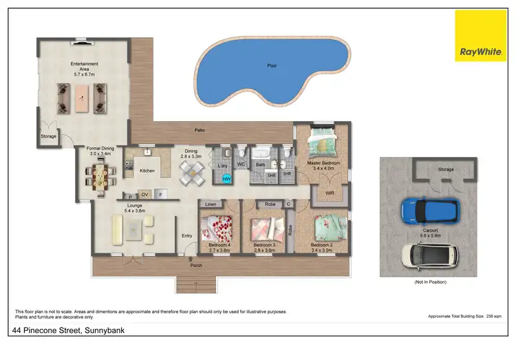 Floorplan of Homely house listing, 44 Pinecone Street, Sunnybank QLD 4109