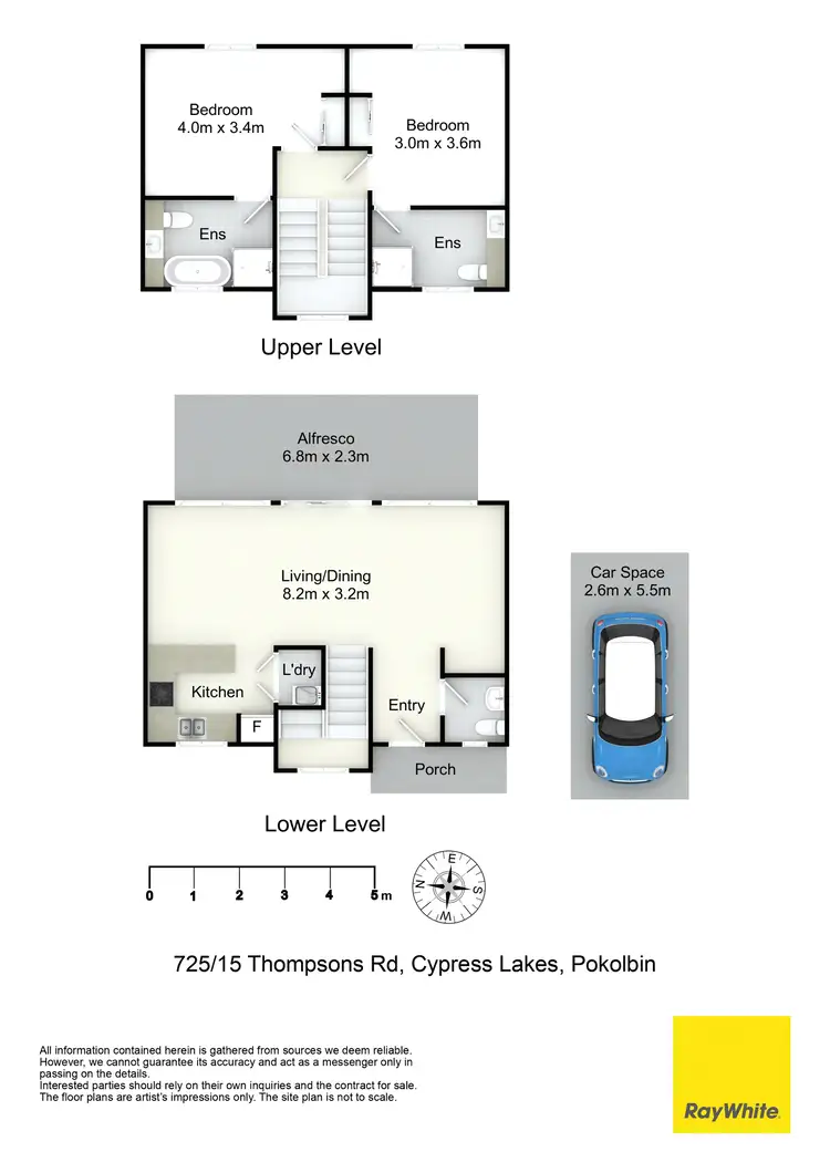 Floorplan of Homely villa listing, Villa 725/15 Thompsons Road, Pokolbin NSW 2320