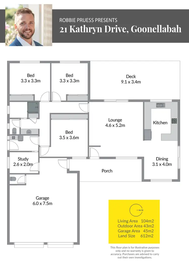 Floorplan of Homely house listing, 21 Kathryn Drive, Goonellabah NSW 2480