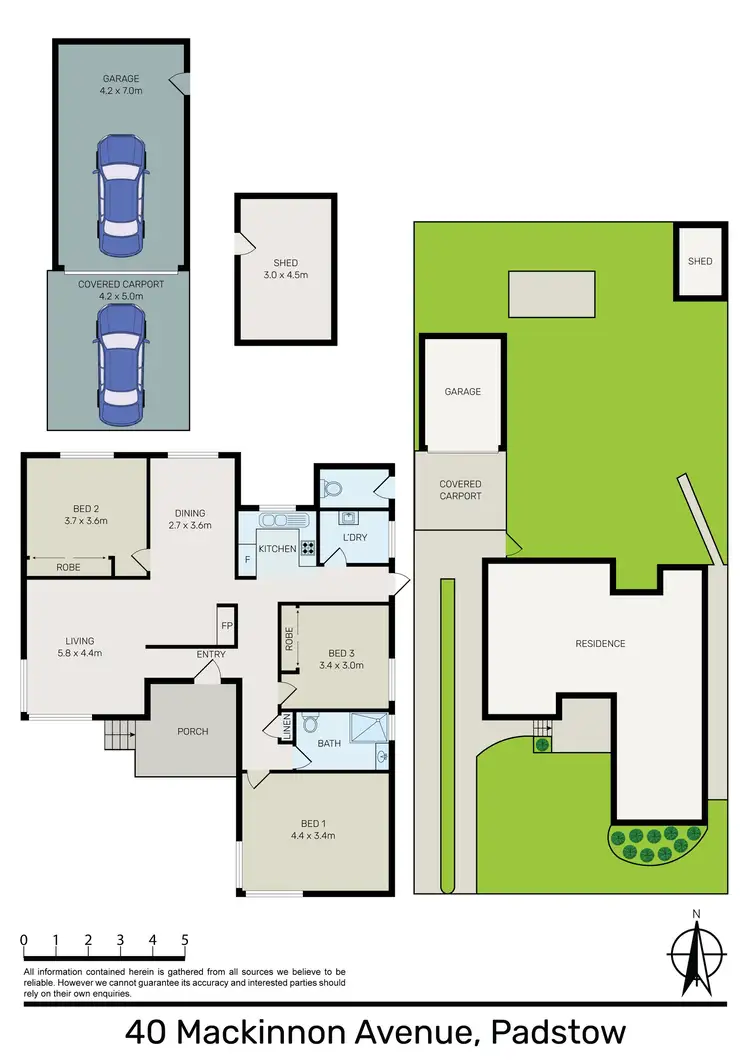 Floorplan of Homely house listing, 40 Mackinnon Avenue, Padstow NSW 2211