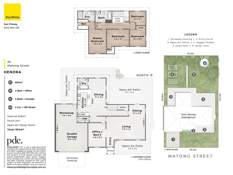 Floorplan of Homely house listing, 26 Matong Street, Hendra QLD 4011