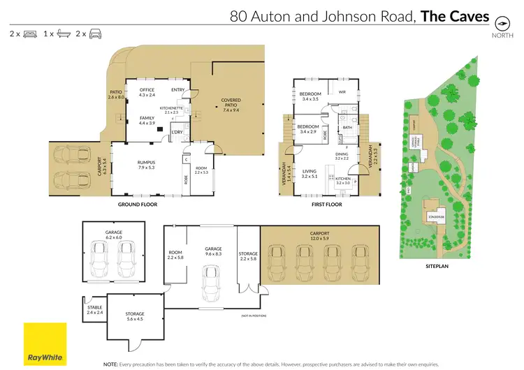 Floorplan of Homely house listing, 80 Auton & Johnson Road, The Caves QLD 4702