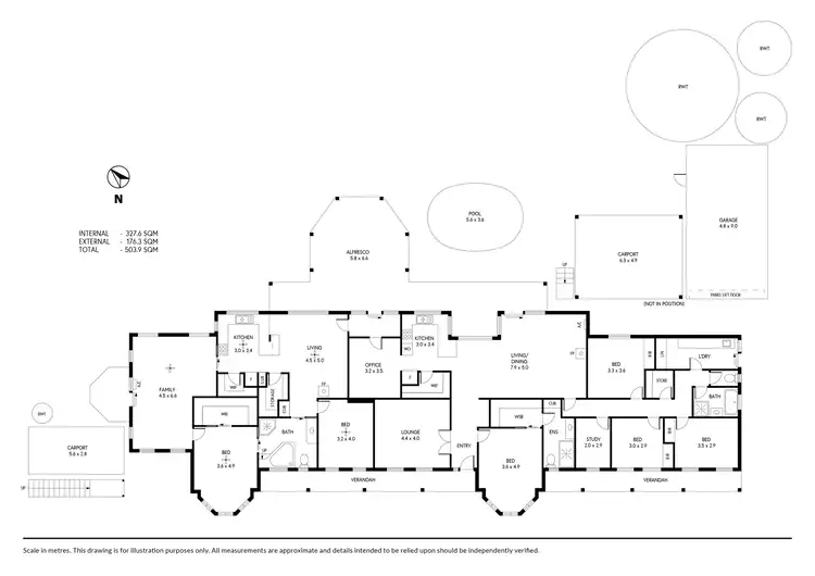 Floorplan of Homely house listing, 287 Paechtown Road, Paechtown SA 5245