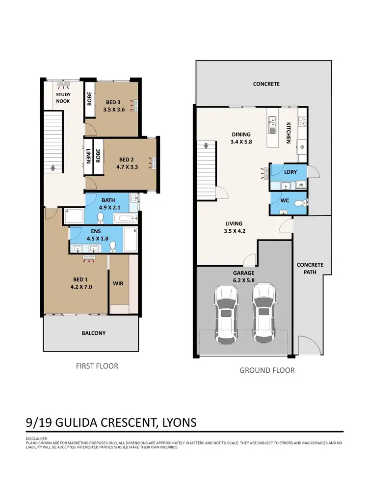 Floorplan of Homely house listing, 8/19 Gulida Crescent, Lyons NT 810