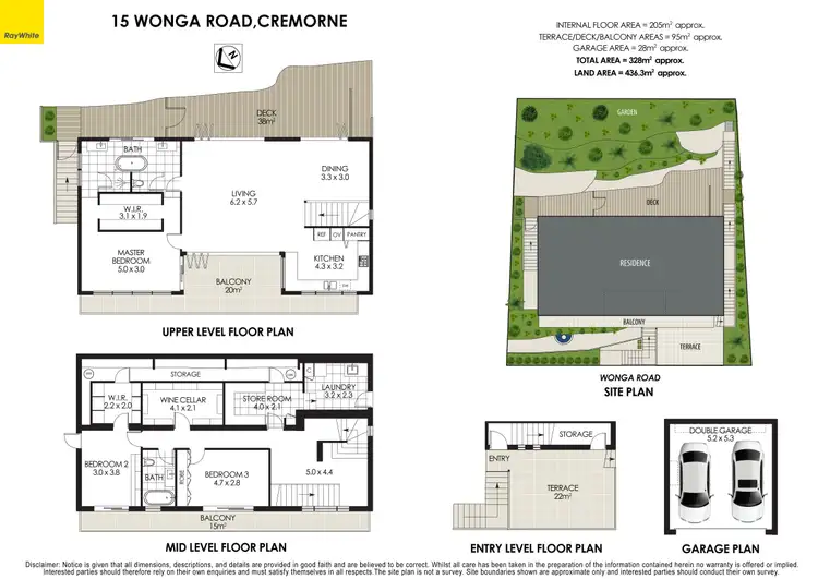 Floorplan of Homely house listing, 15 Wonga Road, Cremorne NSW 2090